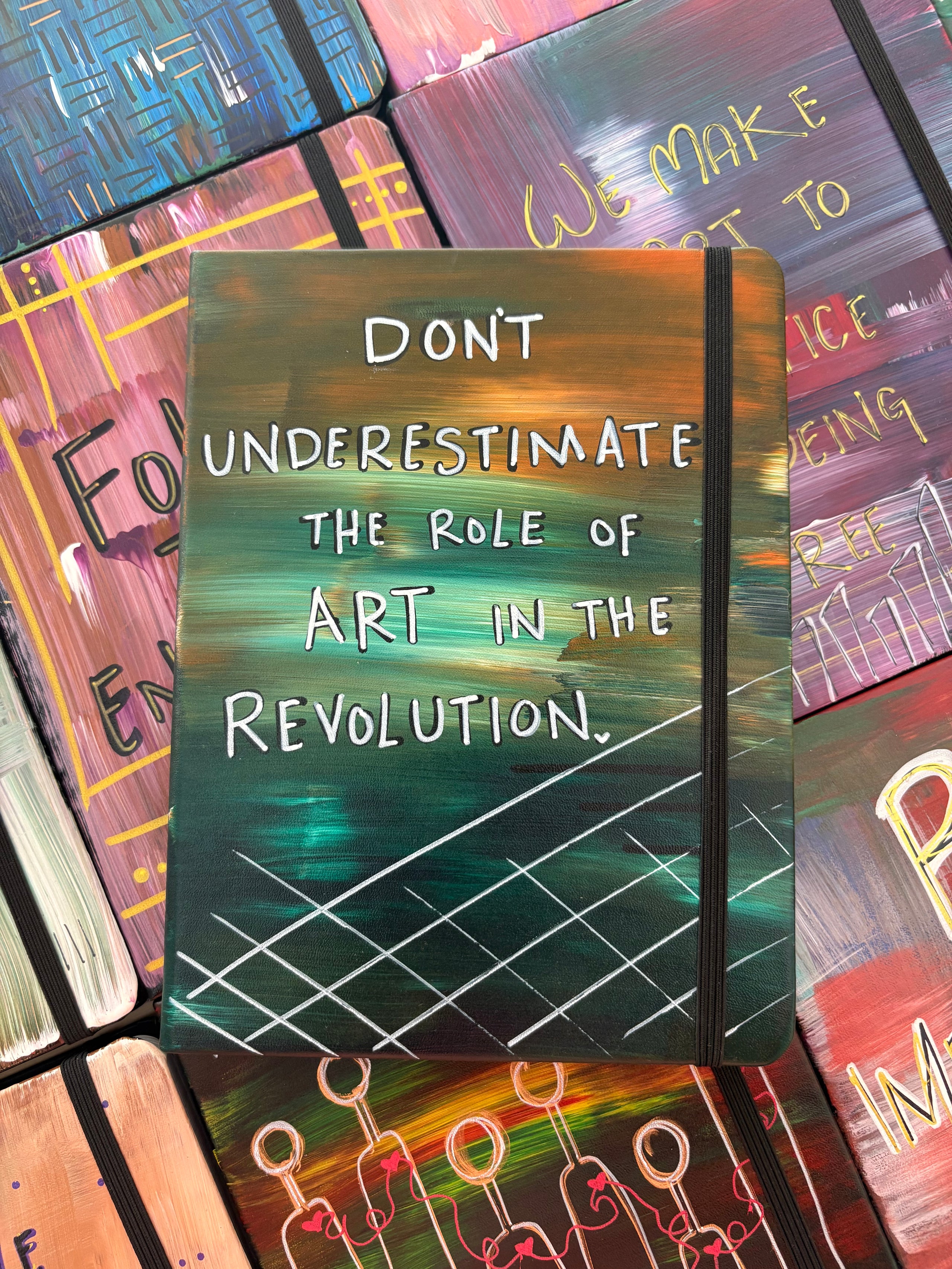 Hand-painted Journal - Lined