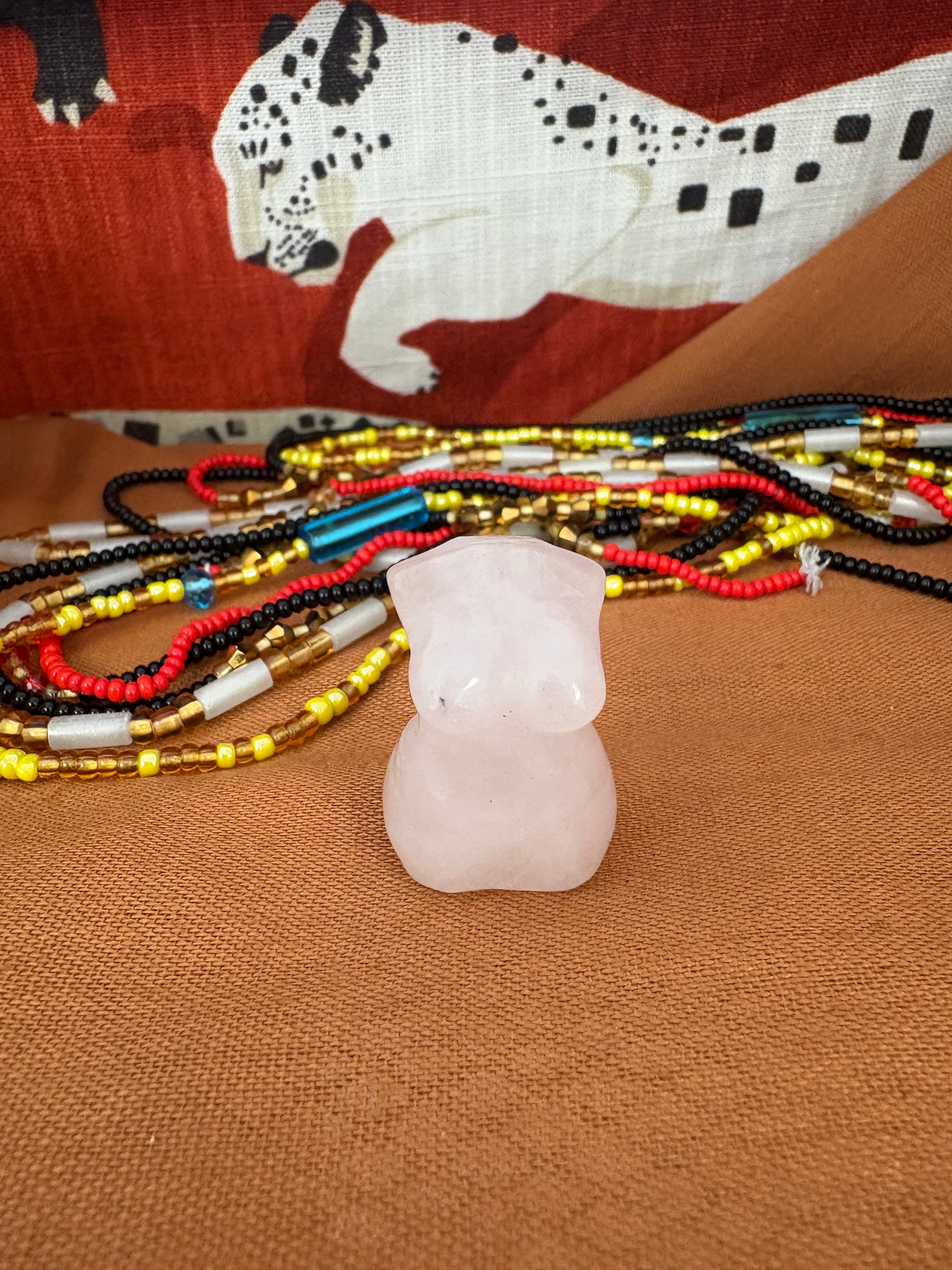 Mini Crystal Goddess Statue