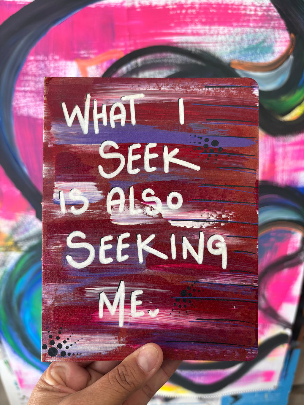 Hand-painted Journal - Unlined