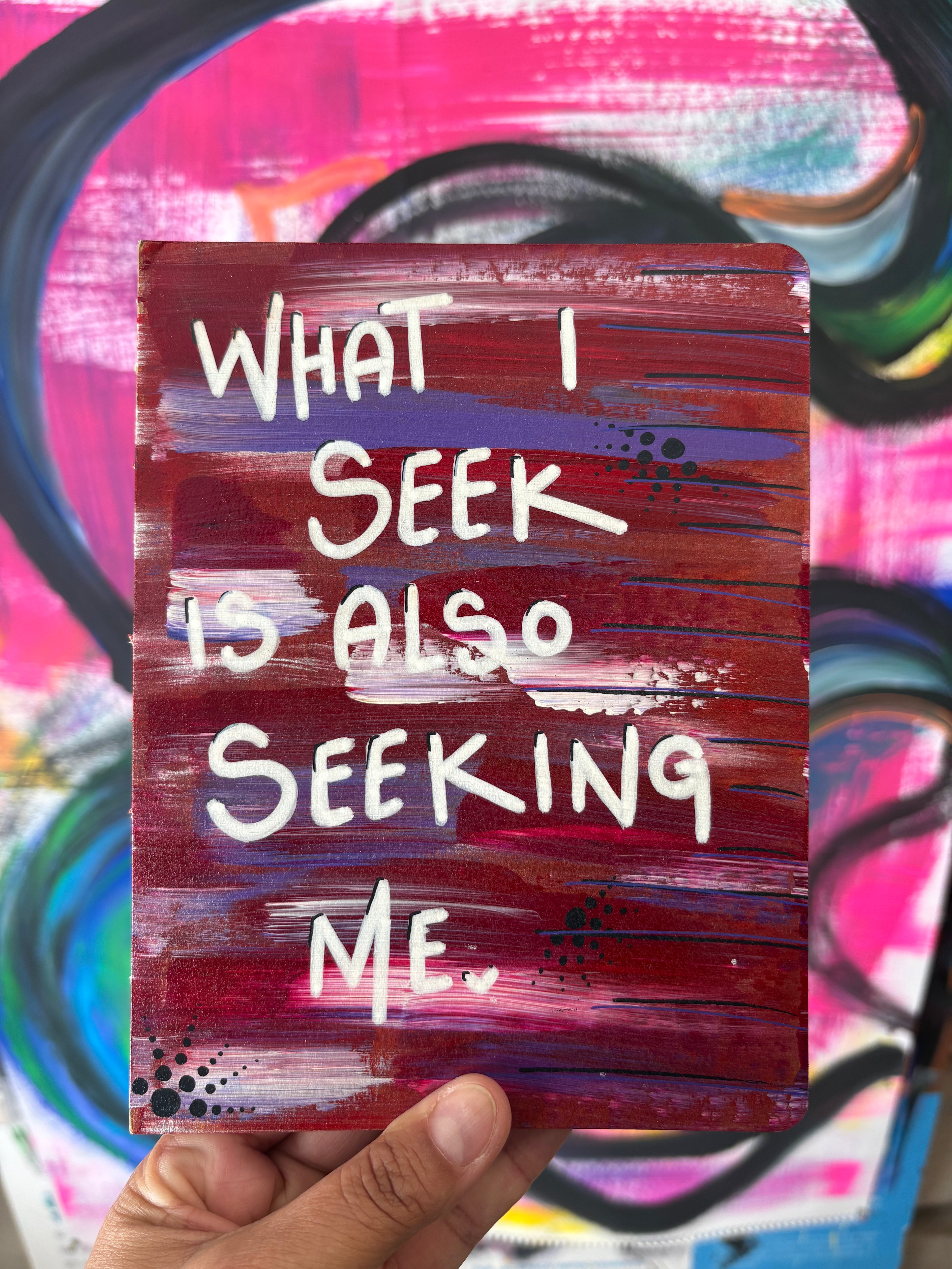 Hand-painted Journal - Unlined