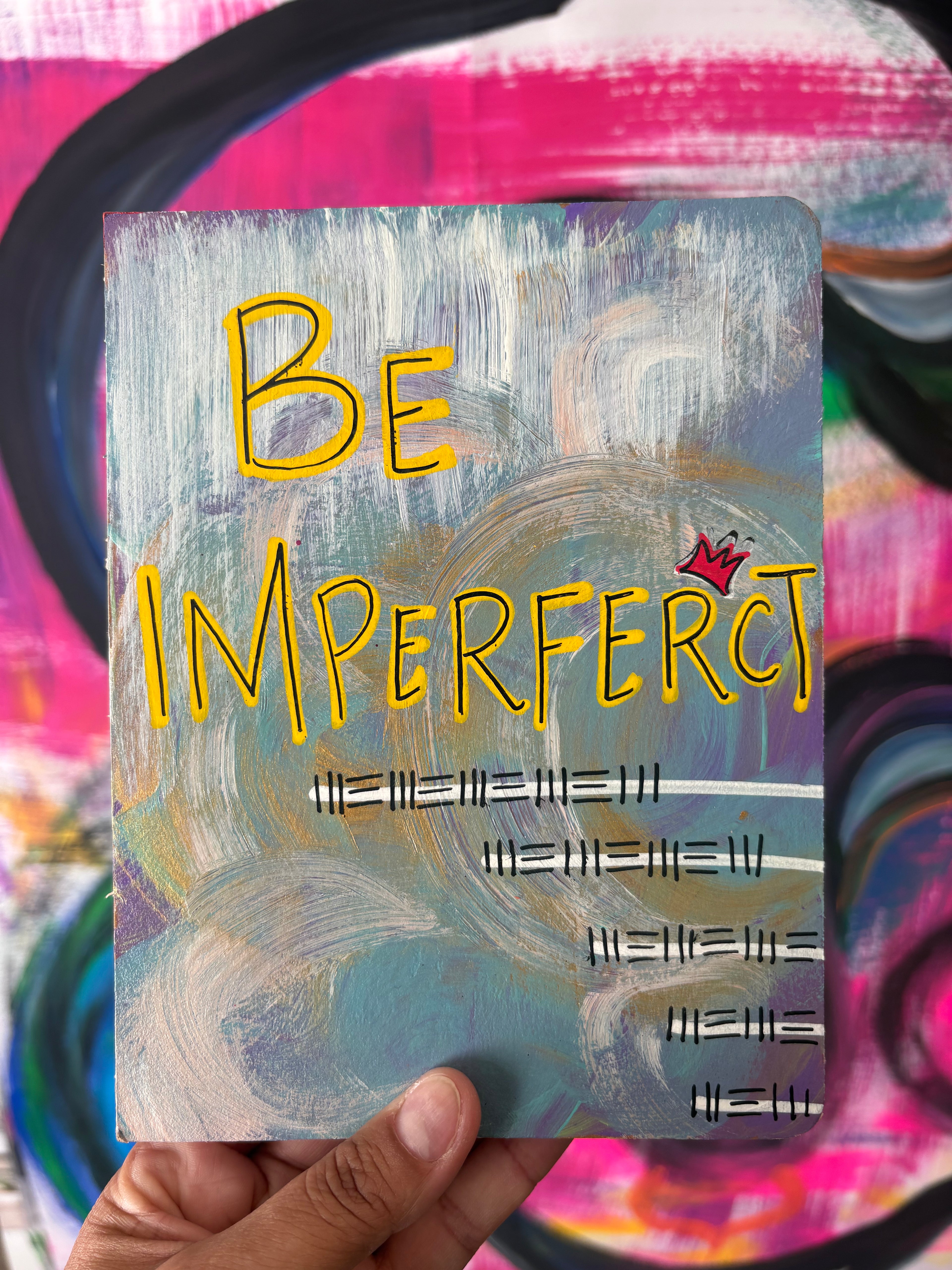 Hand-painted Journal - Unlined