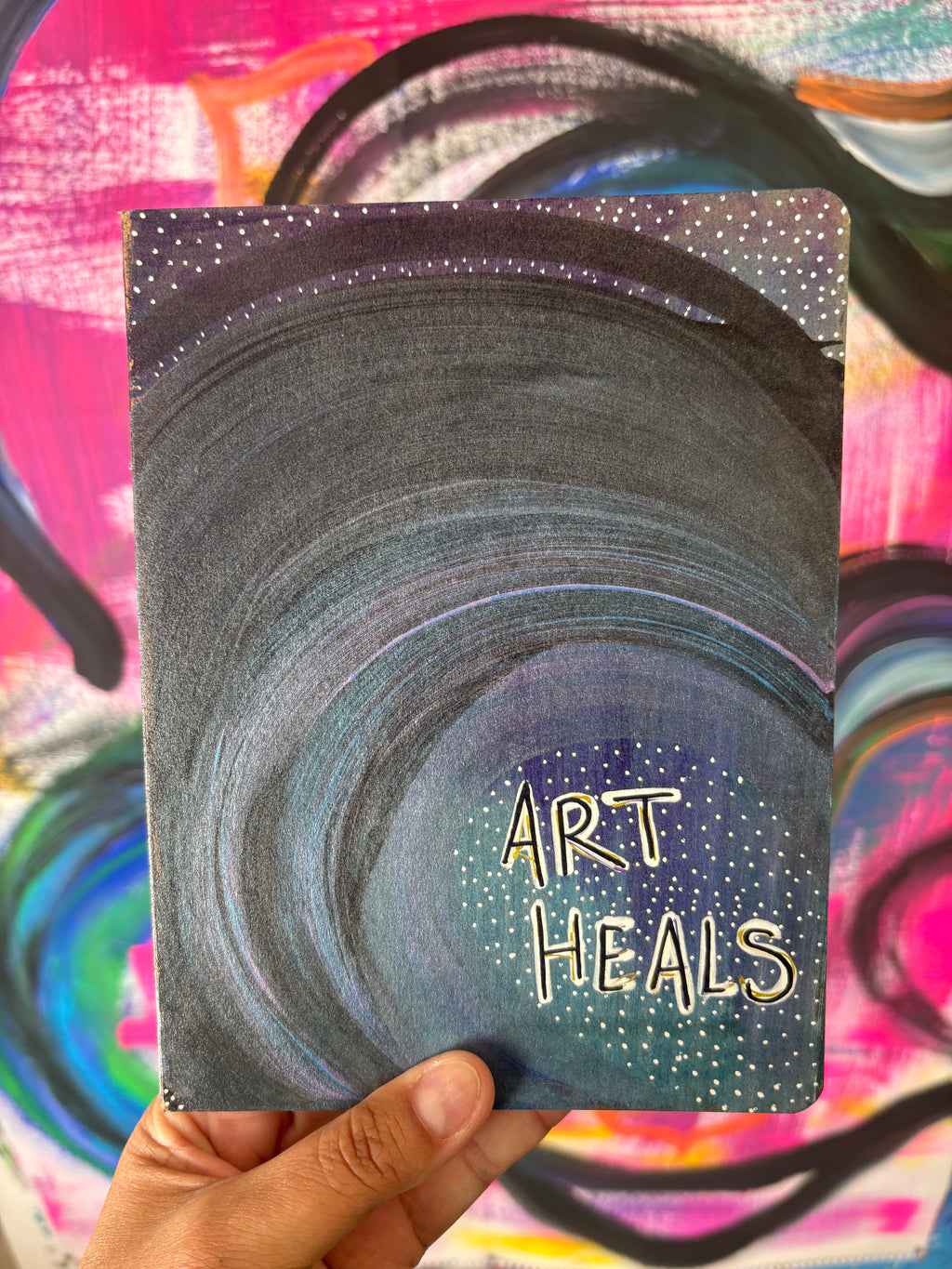 Hand-painted Journal - Unlined