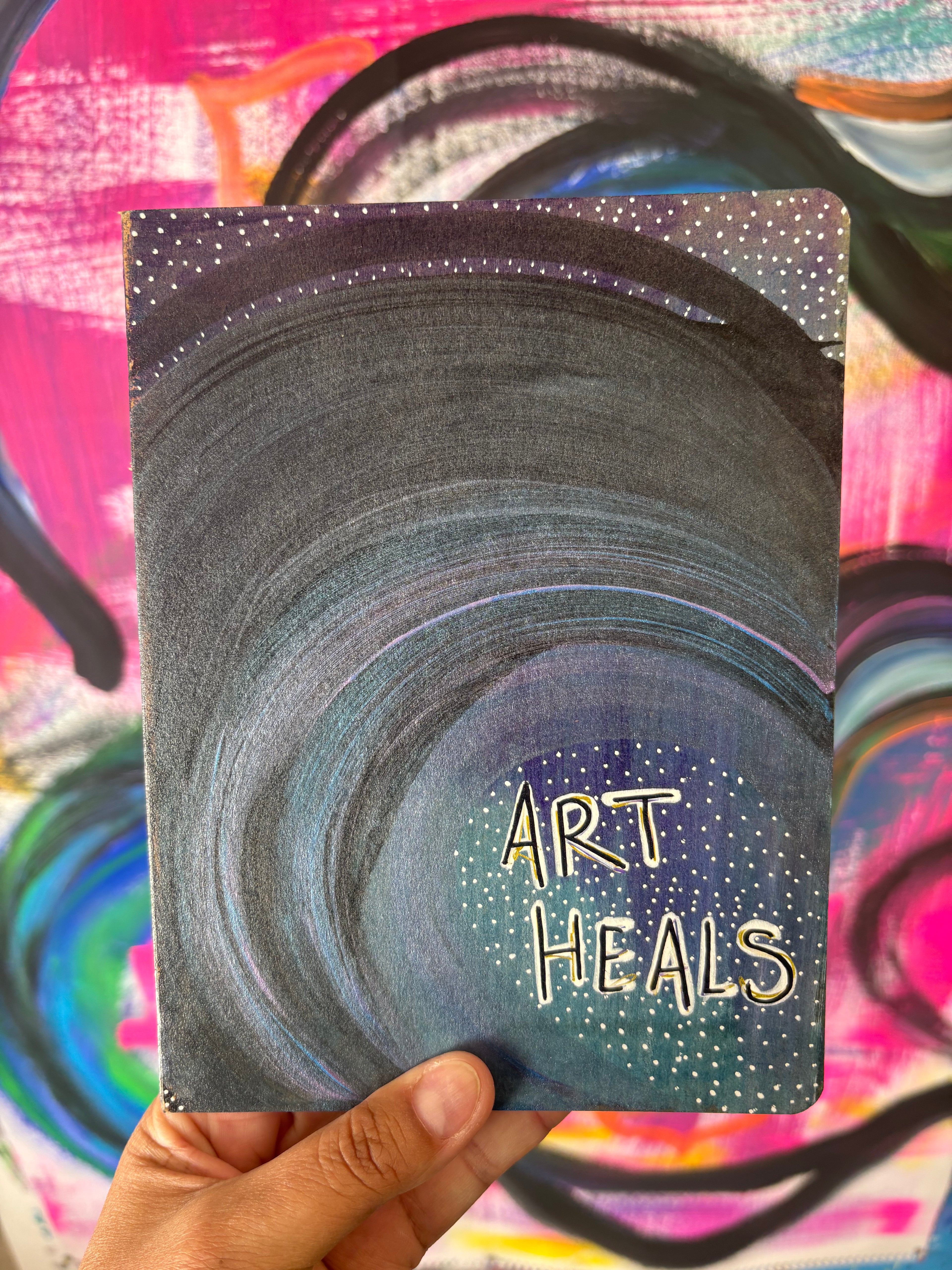 Hand-painted Journal - Unlined