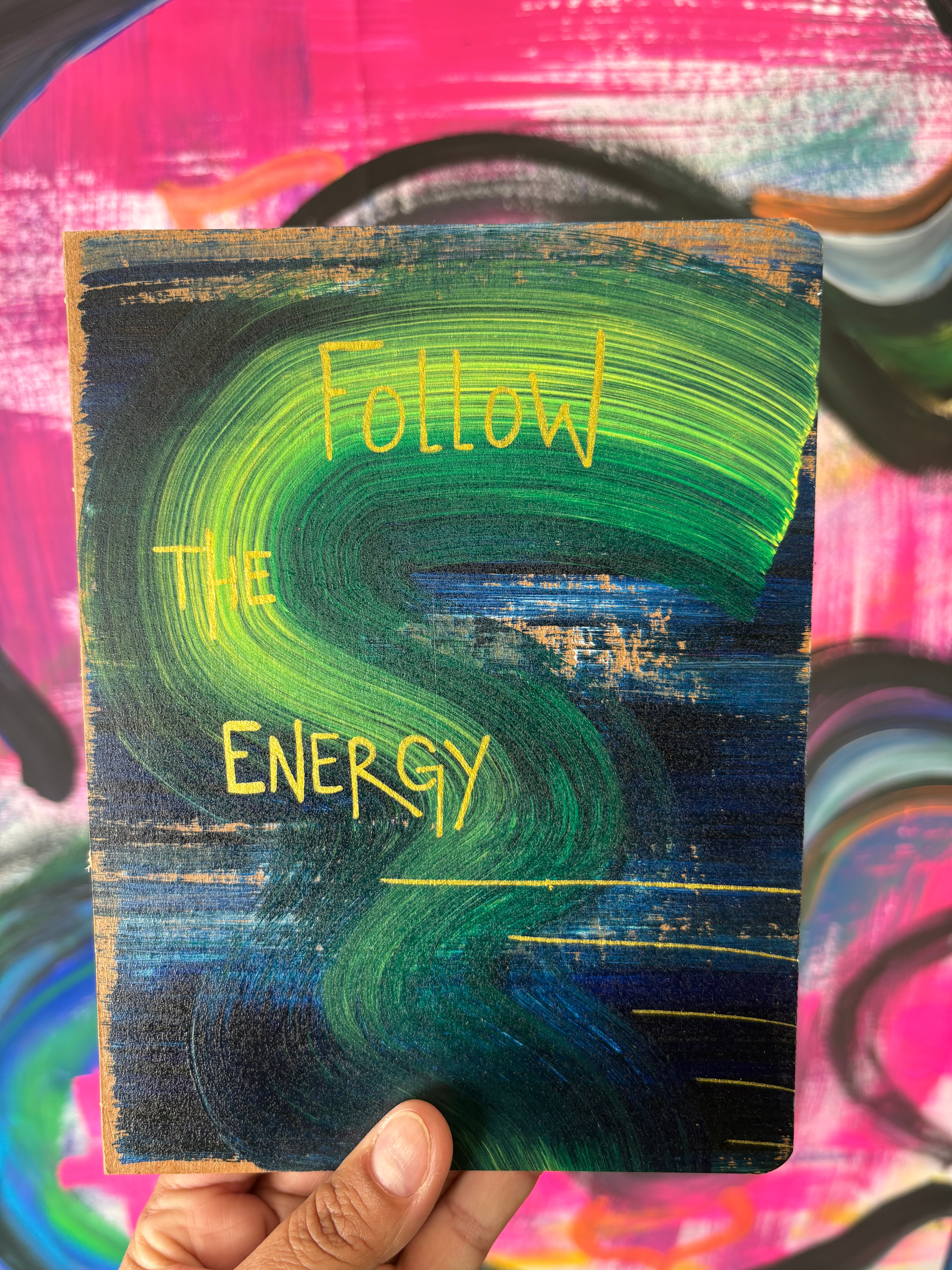 Hand-painted Journal - Unlined