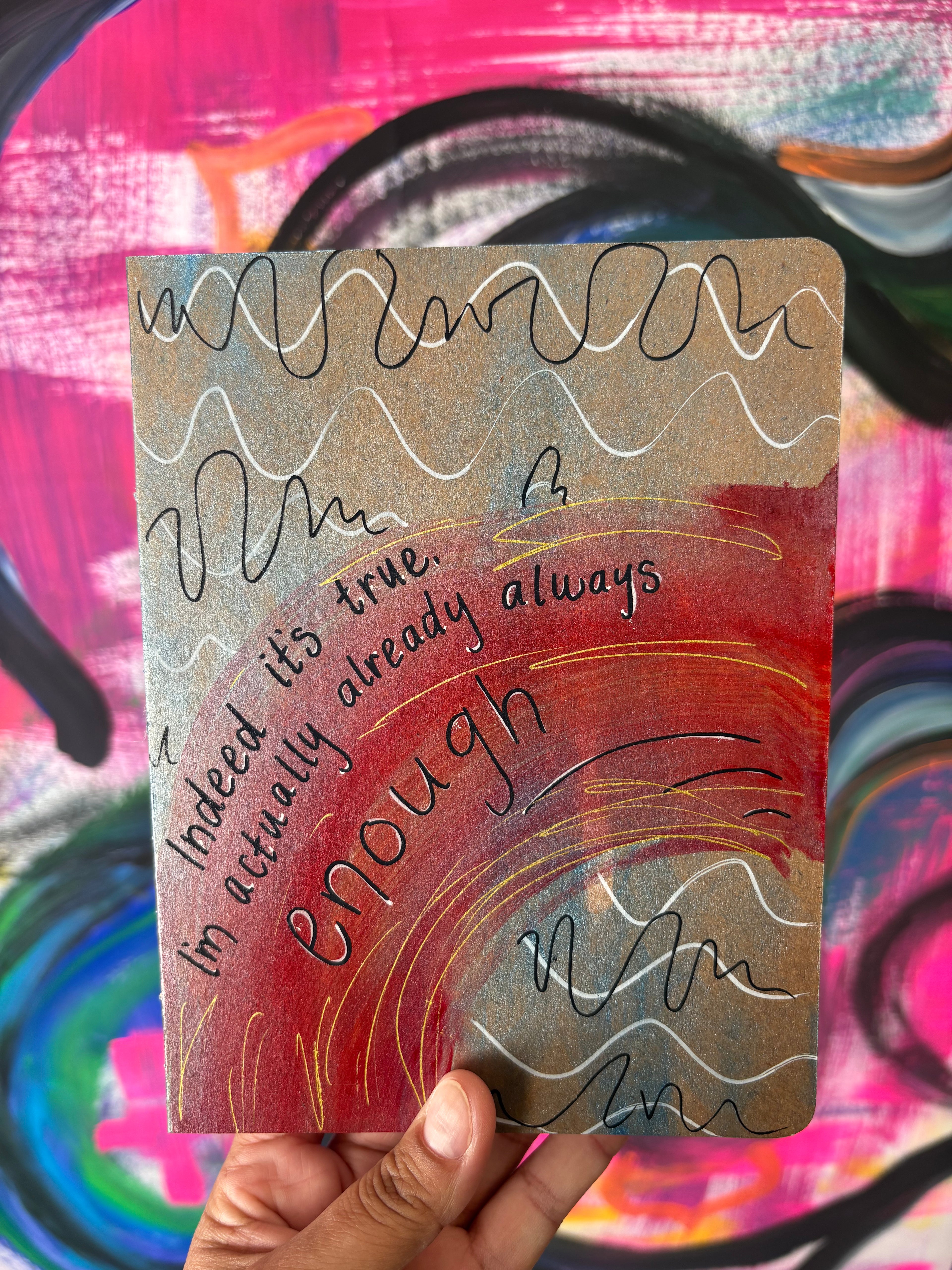 Hand-painted Journal - Unlined