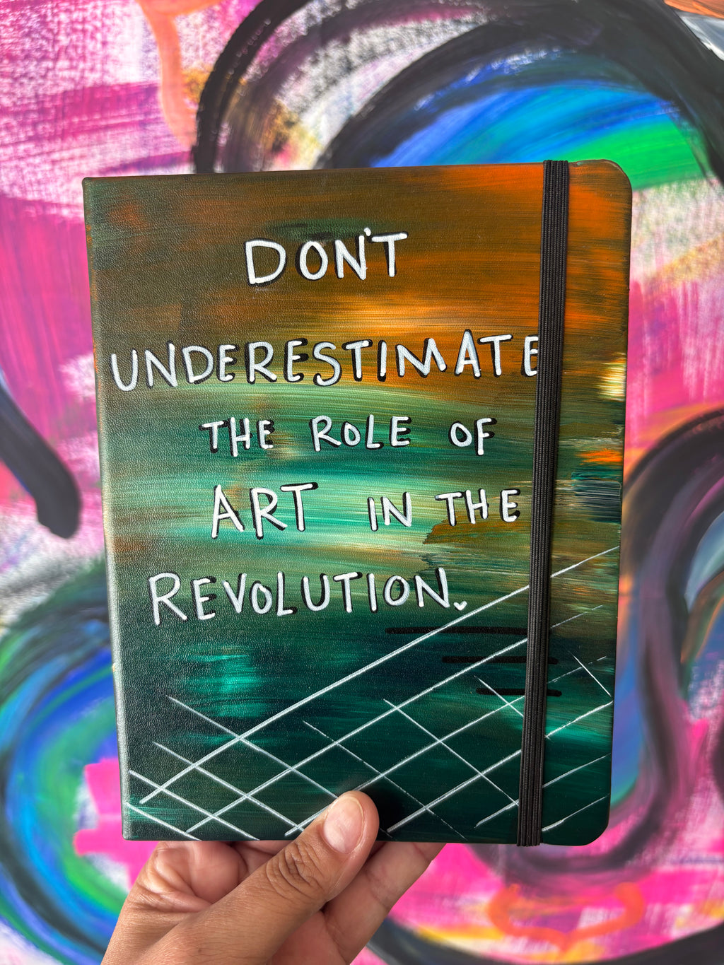 Hand-painted Journal - Lined