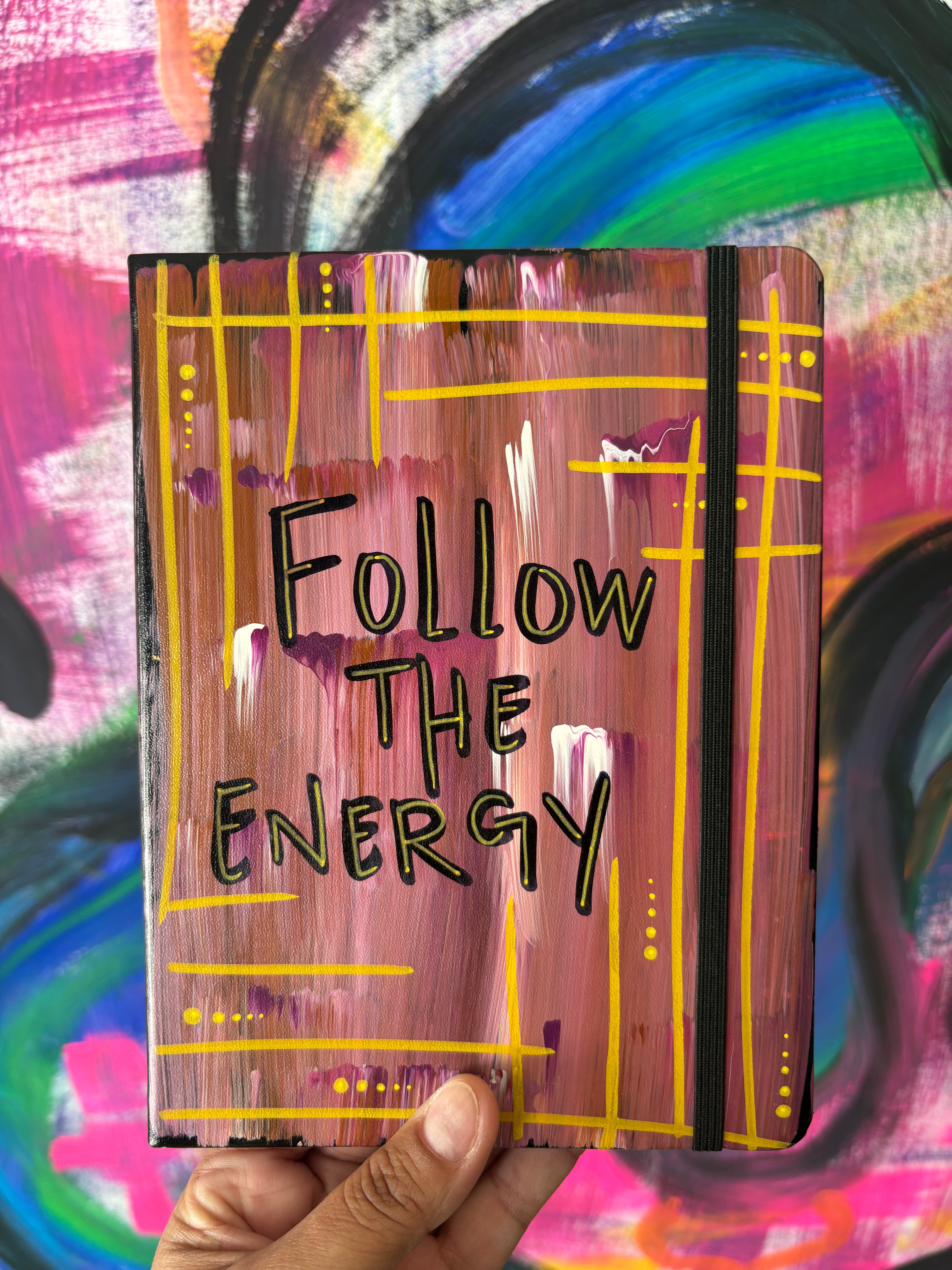 Hand-painted Journal - Lined