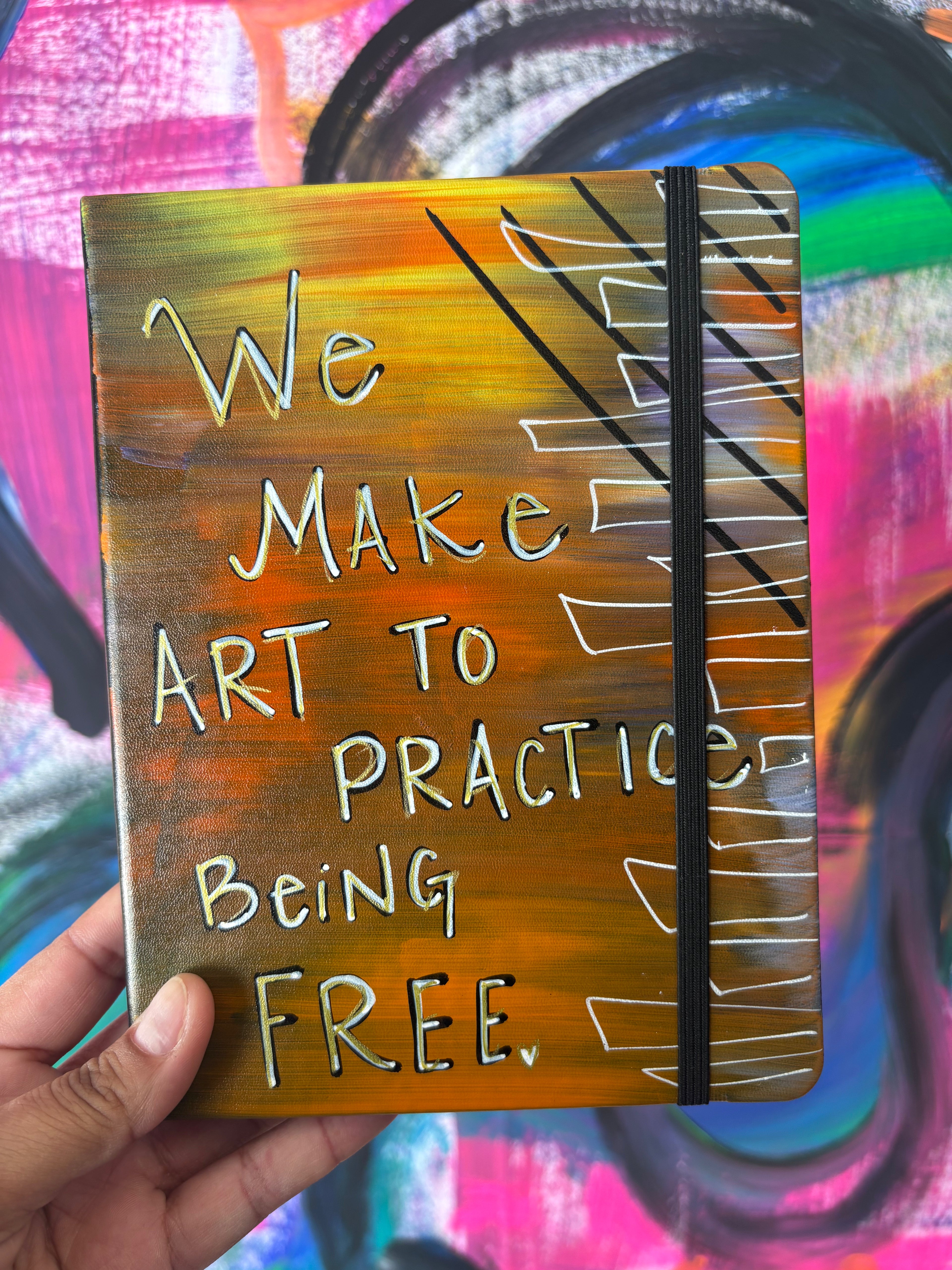 Hand-painted Journal - Lined