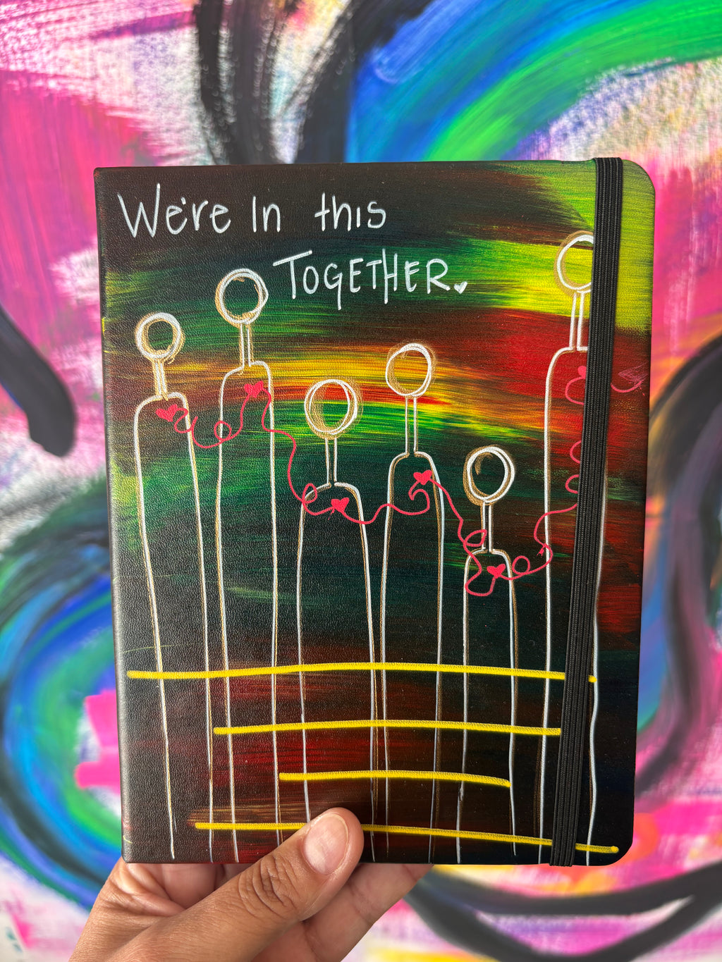 Hand-painted Journal - Lined