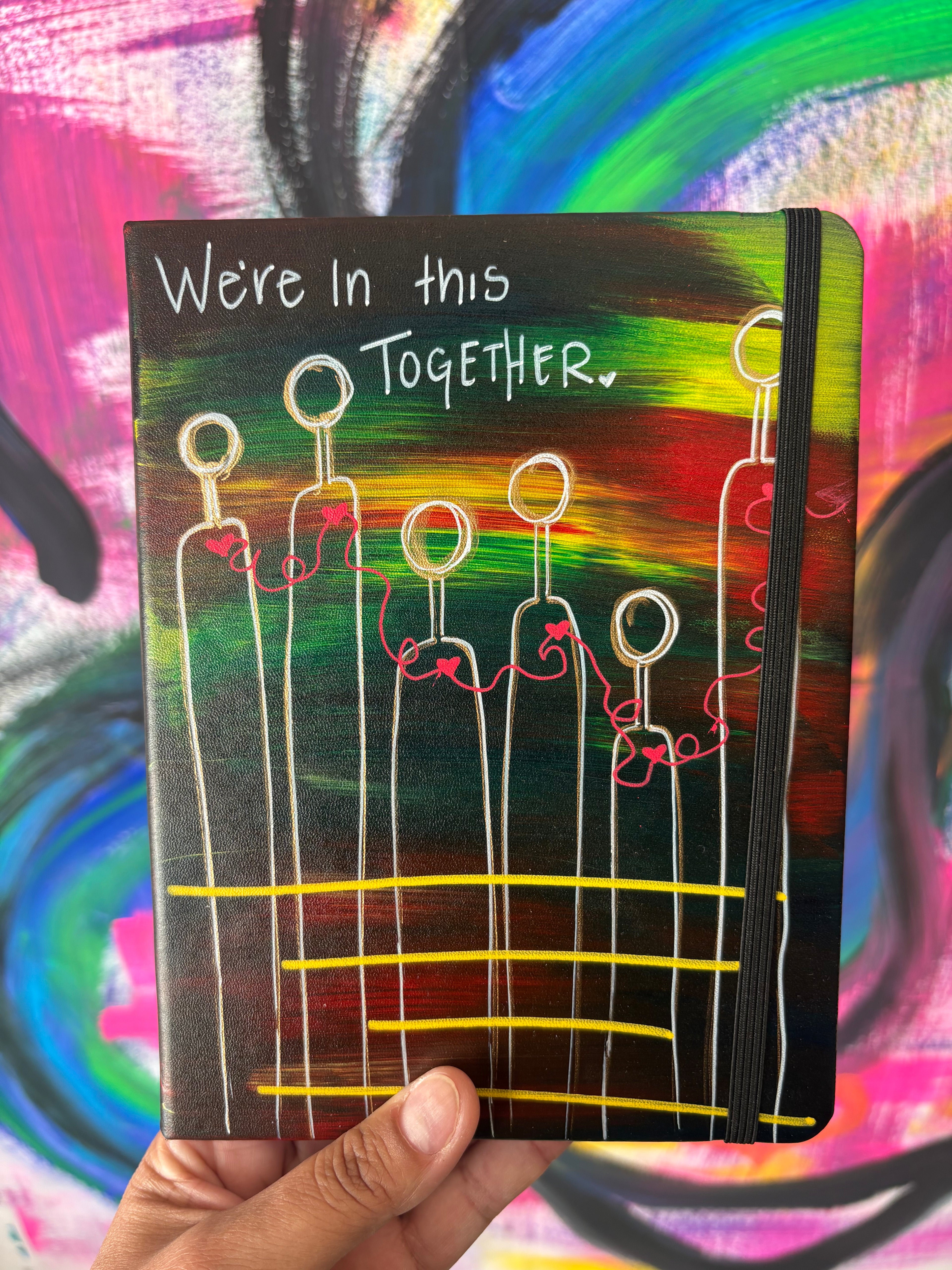 Hand-painted Journal - Lined