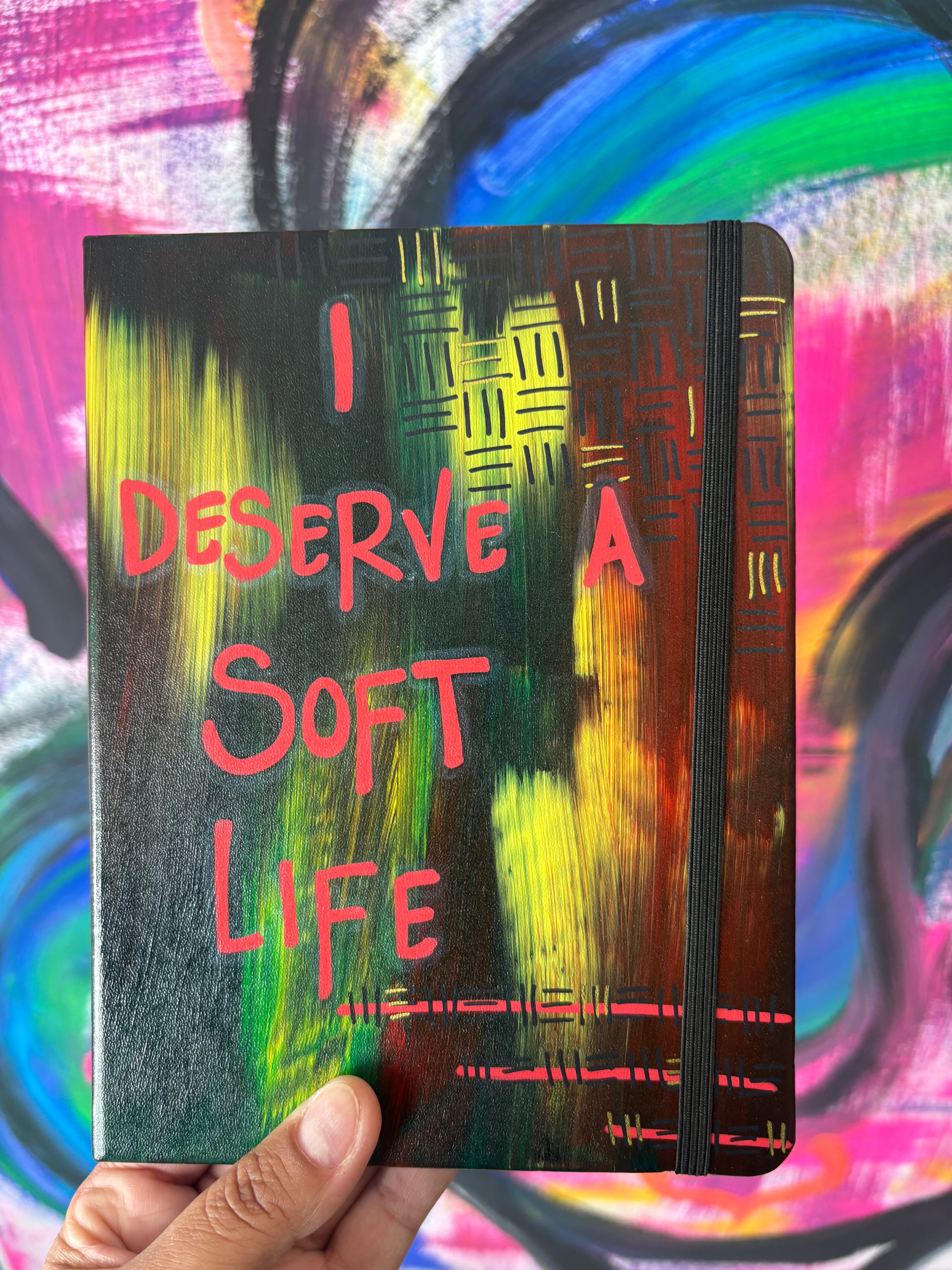 Hand-painted Journal - Lined